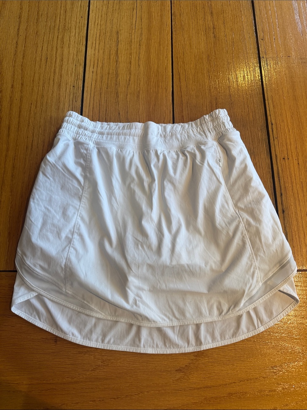 Lululemon Women’s White Active Skort with Elastic Waist
